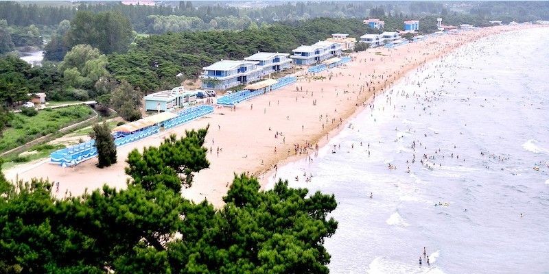 Majon Recreation Ground Along the East Coast of Korea